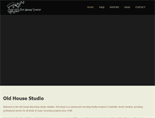 Tablet Screenshot of oldhousestudio.com